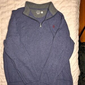 Polo by Ralph Lauren Blue Zip Up Sweater